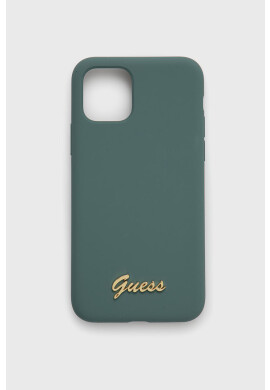 Guess Кейс за телефон за iPhone 11 Pro в зелено - Pepit.bg