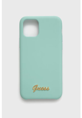Guess Кейс за телефон за iPhone 11 Pro в тюркоазено - Pepit.bg