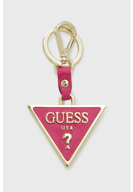 Guess Ключодържател в розово - Pepit.bg