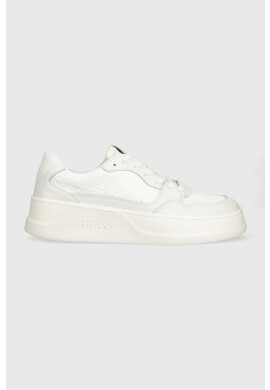 Guess Кожени маратонки Avellino в бяло FM5CIA FAB12 WHITE - Pepit.bg