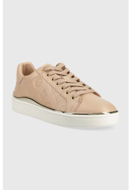 Guess Кожени маратонки FL7BNN FAL12 в бежово BONNY - Pepit.bg