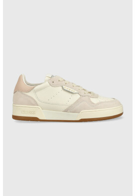 Guess Кожени маратонки JINNY в бежово FL6JIN SUE12 - Pepit.bg