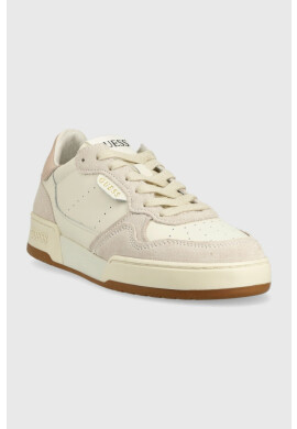 Guess Кожени маратонки JINNY в бежово FL6JIN SUE12 - Pepit.bg