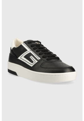 Guess Кожени маратонки Silea в черно FM5SIL ELE12 BLACK - Pepit.bg