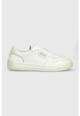Guess Кожени маратонки STRAVE VINTAGE в бяло FM6SVI LEA12 - Pepit.bg