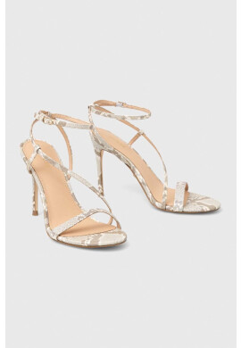 Guess Кожени сандали Kadera в бежово FL5KAD LEP03 CREAM - Pepit.bg