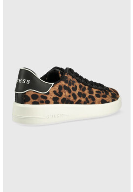 Guess Маратонки Rockie в кафяво - Pepit.bg