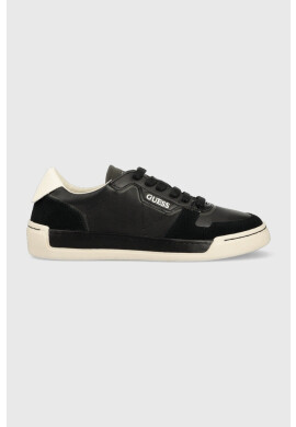 Guess Маратонки Strave Vintage в черно FM5STV LEA12 BLACK - Pepit.bg