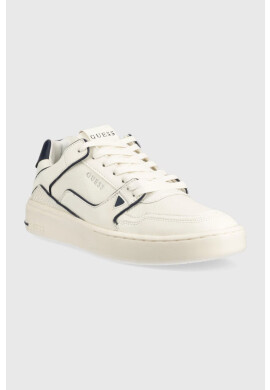 Guess Маратонки Verona Basket Low в бяло - Pepit.bg