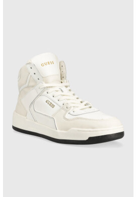 Guess Маратонки Vicenza High в бяло - Pepit.bg