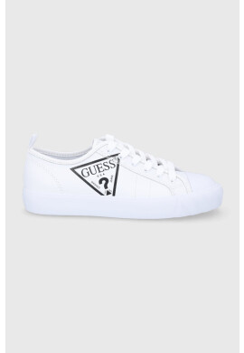 Guess Ниски кецове в бяло - Pepit.bg