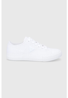 Guess Ниски кецове Pranze дамски в бяло - Pepit.bg