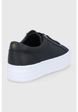 Guess Ниски кецове в черно - Pepit.bg