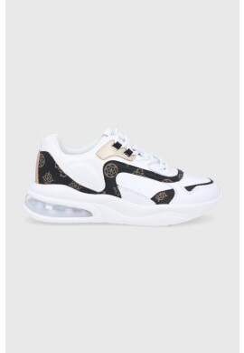 Guess Обувки в бяло с платформа - Pepit.bg