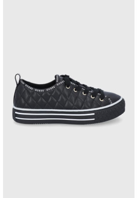 Guess Обувки в черно с платформа - Pepit.bg