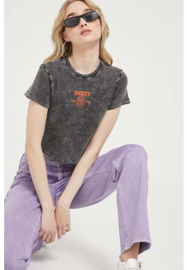 Guess Originals Тениска в черно - Pepit.bg