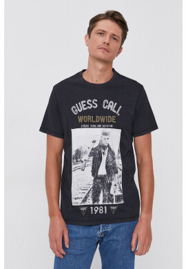Guess Памучна тениска - Pepit.bg