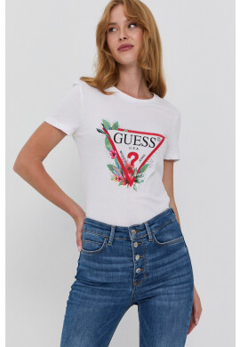 Guess Памучна тениска - Pepit.bg