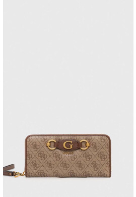 Guess Портфейл дамски в розово - Pepit.bg