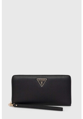 Guess Портфейл дамски в черно - Pepit.bg
