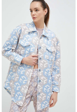 Guess Риза в синьо - Pepit.bg