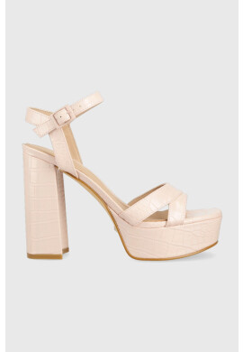 Guess Сандали ZELINA в розово FL6ZLI PEL03 - Pepit.bg