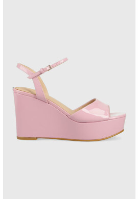 Guess Сандали ZIONE в розово FL6ZON PAF04 - Pepit.bg