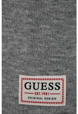Guess Шал с вълна в сиво меланж на - Pepit.bg
