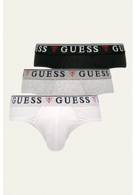 Guess Слипове (3-pack) мъжки в бяло - Pepit.bg