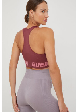 Guess Спортен сутиен в розово - Pepit.bg
