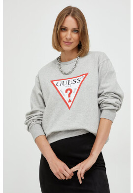 Guess Суичър в сиво с принт - Pepit.bg