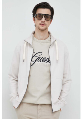 Guess Суичър в сиво с изчистен дизайн - Pepit.bg