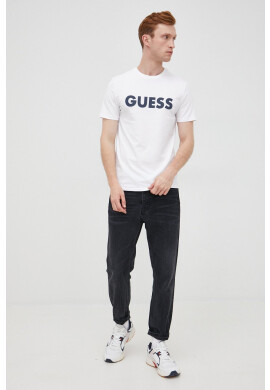 Guess Тениска в бяло - Pepit.bg