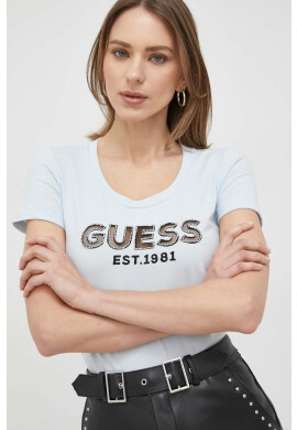 Guess Тениска в синьо - Pepit.bg