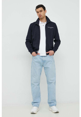Guess Тениска с яка в зелено с изчистен дизайн - Pepit.bg