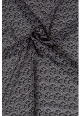 Guess Тънък шал в черно с десен - Pepit.bg
