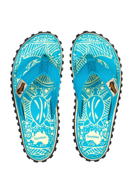 Gumbies Джапанки Islander Turquoise - Pepit.bg