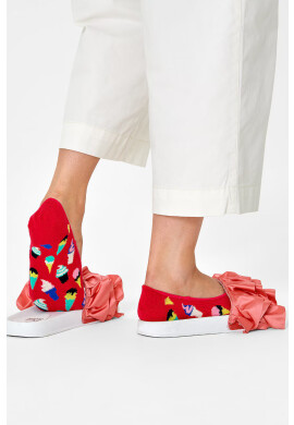 Happy Socks Чорапи дамски в бяло - Pepit.bg