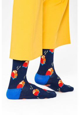 Happy Socks Чорапи мъжки в тъмносиньо - Pepit.bg