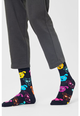 Happy Socks Чорапи в черно - Pepit.bg