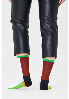 Happy Socks Чорапи в бяло - Pepit.bg