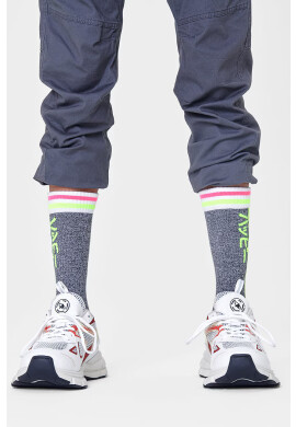 Happy Socks Чорапи в сиво - Pepit.bg