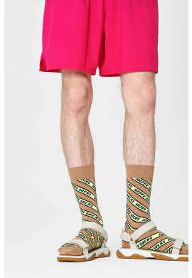 Happy Socks Чорапи в кафяво - Pepit.bg