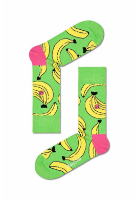 Happy Socks Чорапи Banana в зелено - Pepit.bg