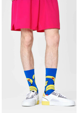 Happy Socks Чорапи Banana в синьо - Pepit.bg