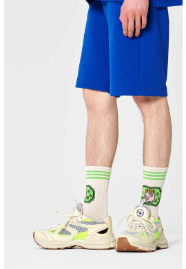 Happy Socks Чорапи Beige Piggy Bank в бежово - Pepit.bg