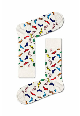 Happy Socks Чорапи Beige Socks в бежово - Pepit.bg