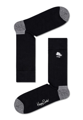 Happy Socks Чорапи Black And White (4 чифта) дамски - Pepit.bg