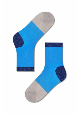 Happy Socks Чорапи Blue Liza Ankle в синьо - Pepit.bg