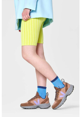 Happy Socks Чорапи Blue Liza Ankle в синьо - Pepit.bg